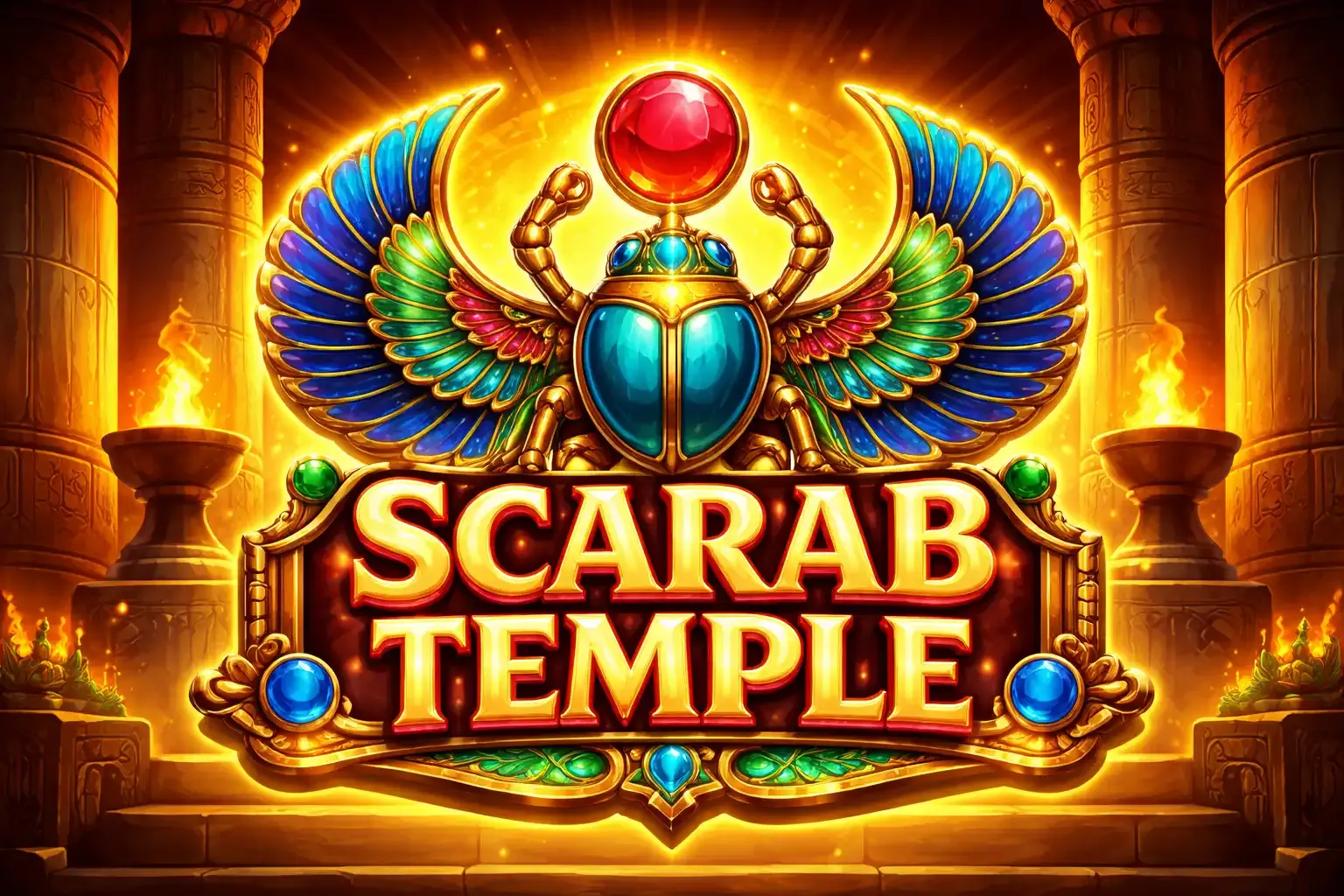 100% 200 ₼-dək Scarab Temple